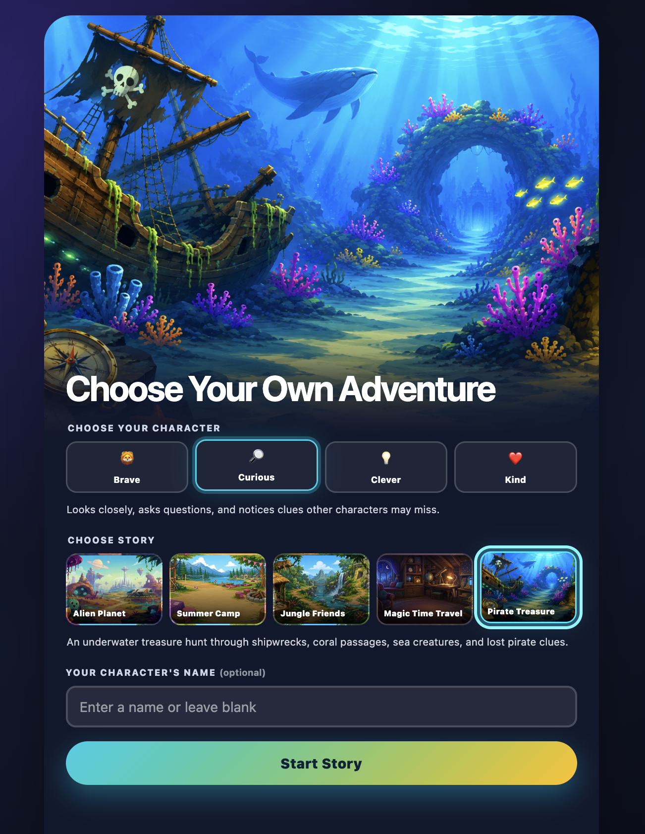 Choose Your Own Adventure