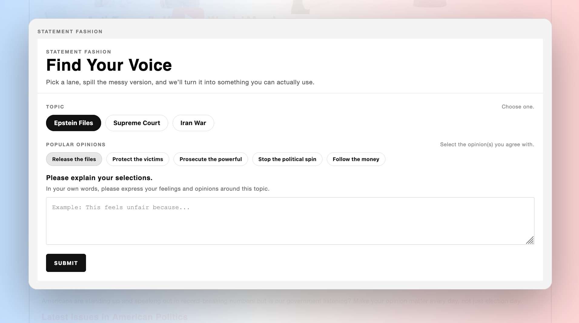 Find Your Voice