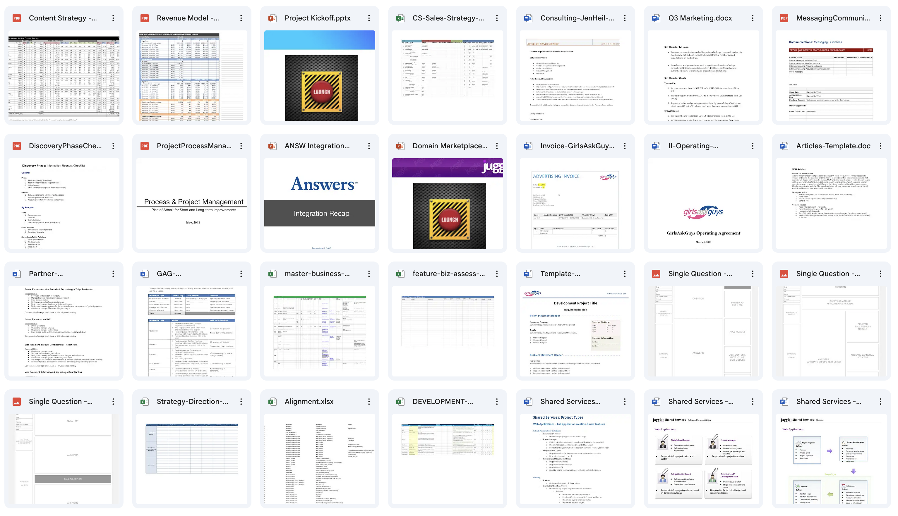 Project Documentation Library